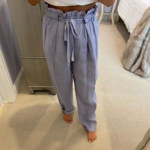 Free People Linen Balloon Pants